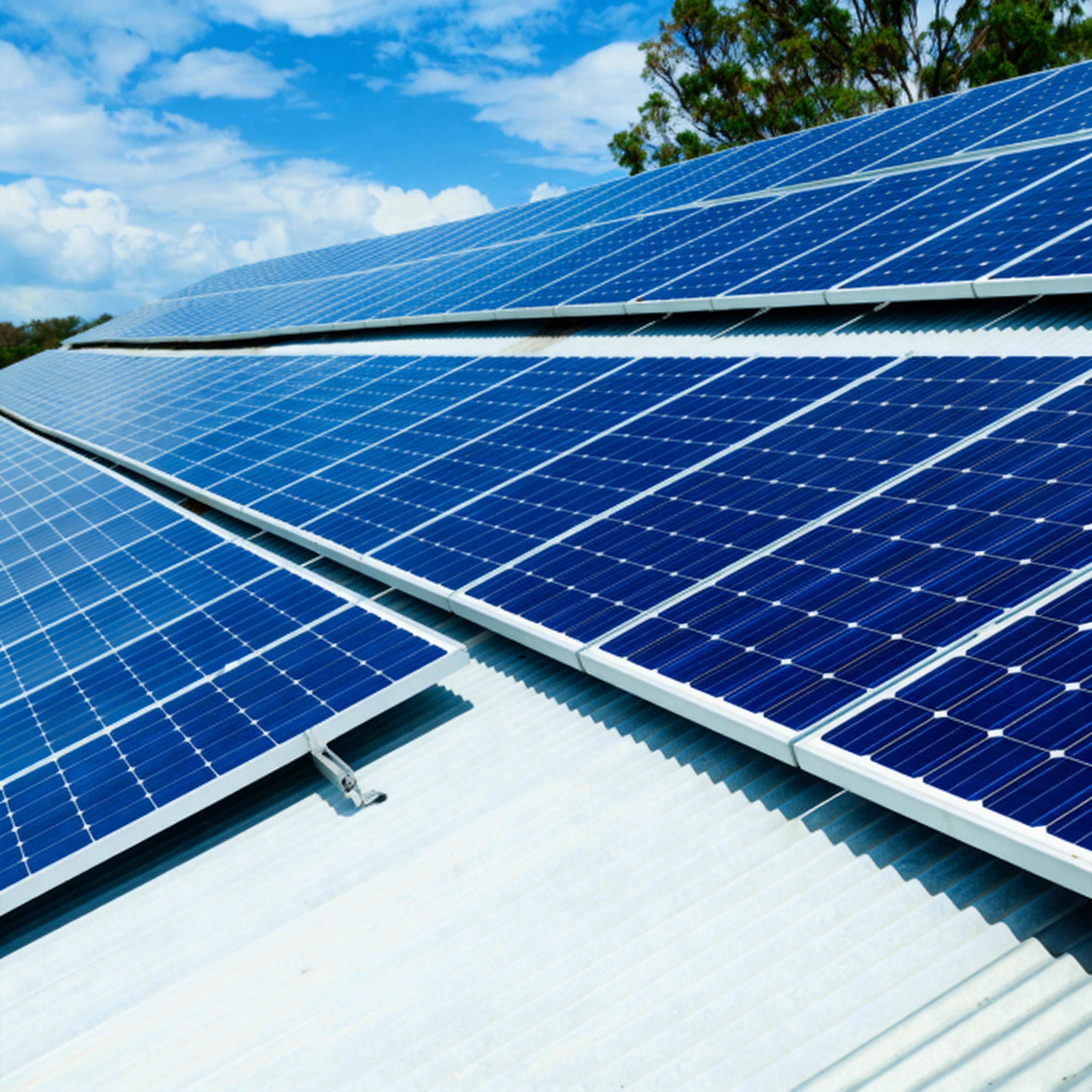 A ground mounted solar power plant project for third party power sale under open access model